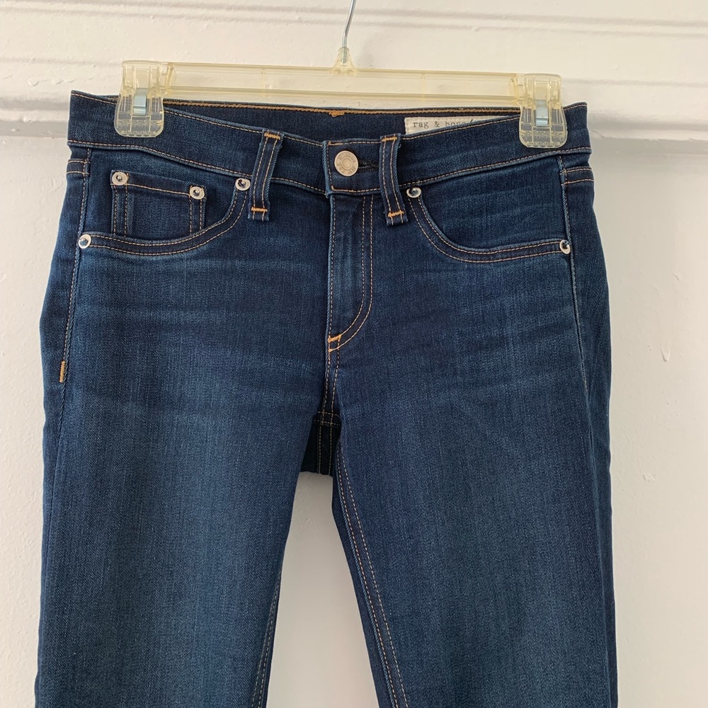 RAG AND BONE JEANS SIZE 25 BEDFORD WASH